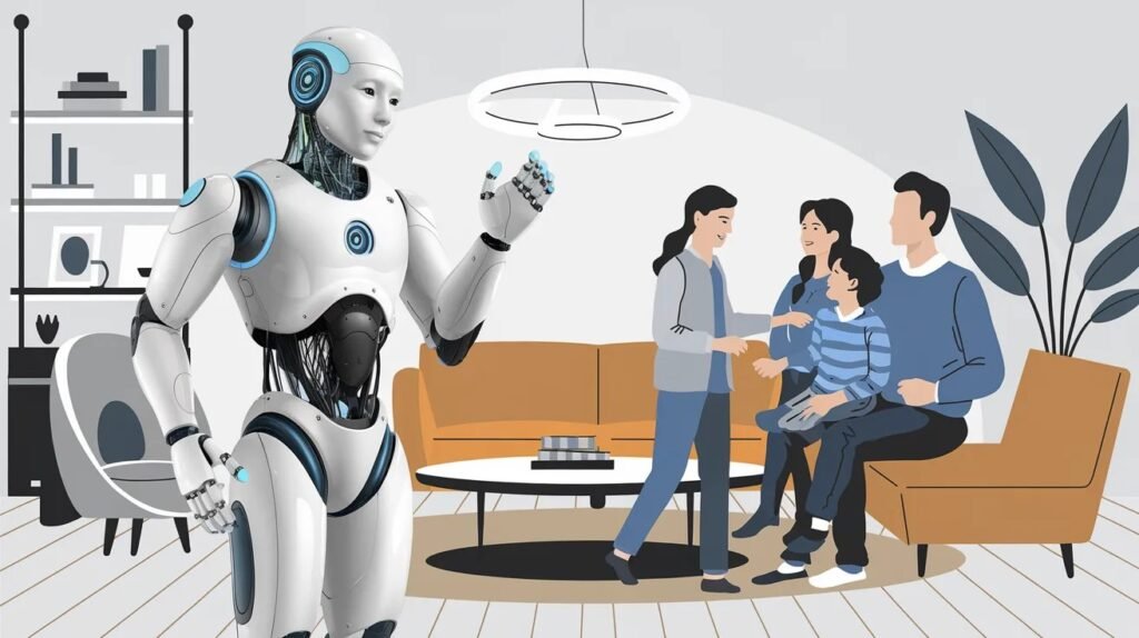 Maison du Futur : Comment l&rsquo;Intelligence Artificielle Transforme Votre Foyer (Expliqué Simplement)